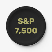 S&P 7,500 Level Stock Market Index Celebration