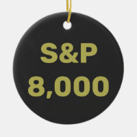 S&P 8,000 Level Stock Market Index Celebration