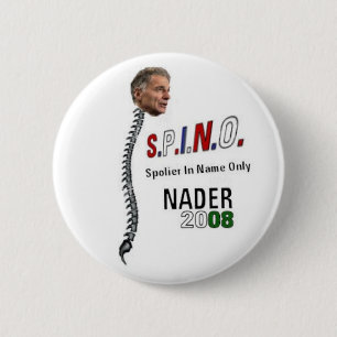S.P.I.N.O. Nader Button