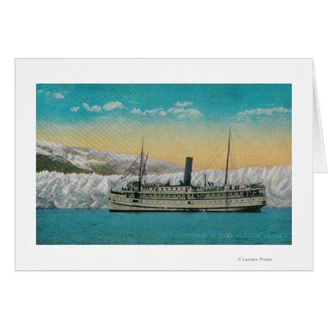 S.S. Jefferson at Taku Glacier, Alaska (Front Horizontal)