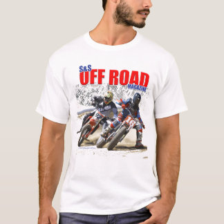 S&S Off Road Magazine Flat Track Tee