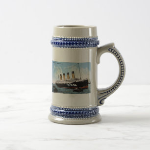 S.S. Olympic Star, White Star Line, 1913 Beer Stein