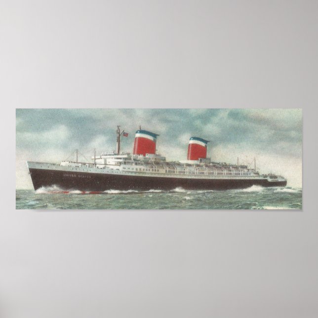 S.S. United States Poster (Front)