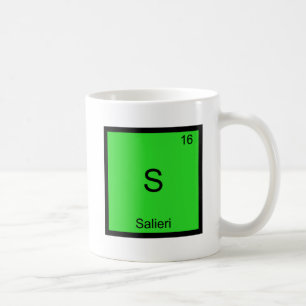 S - Salieri Funny Chemistry Element Symbol T-Shirt Coffee Mug
