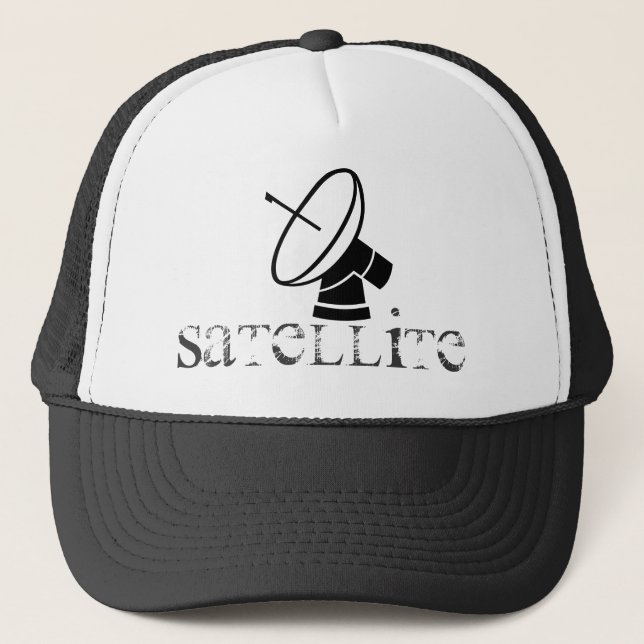 S, Satellite Trucker Hat (Front)
