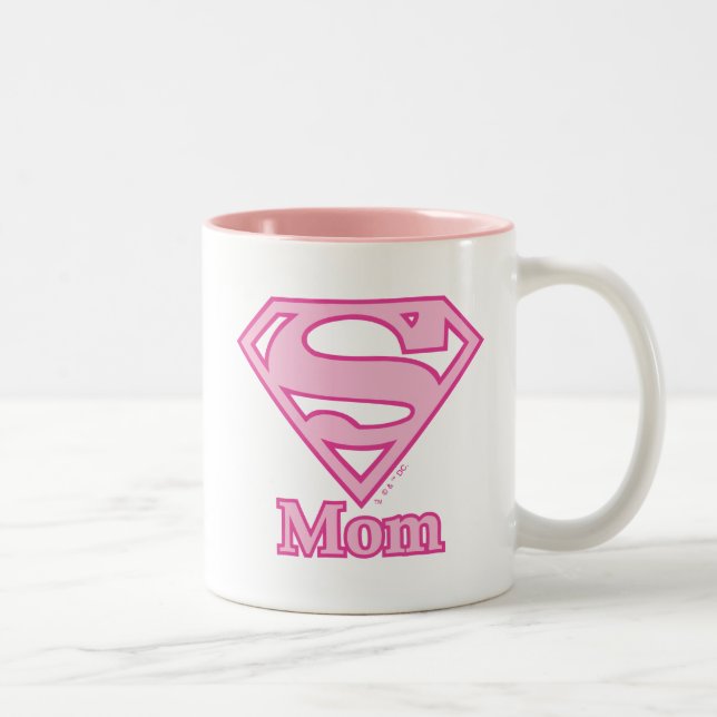 S-Shield Mom Two-Tone Coffee Mug (Right)