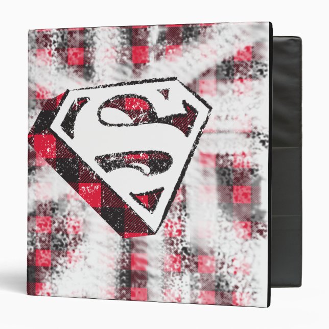 S-Shield Over Plaid Binder (Front/Inside)