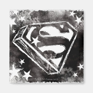 S-Shield With Stars Magnet