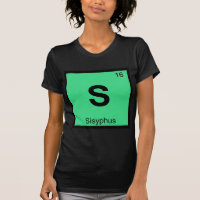 S - Sisyphus Greek Chemistry Periodic Table Symbol