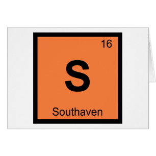 S - Southaven Mississippi Chimie Tableau Périodiqu