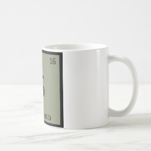 S - Spanakopita Appetizer Chemistry Periodic Table Coffee Mug