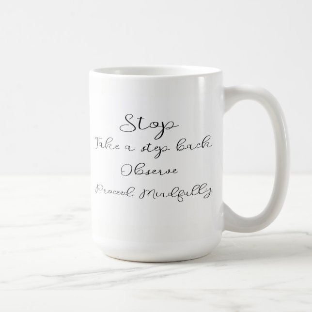 S.t.o.p Mug (Right)