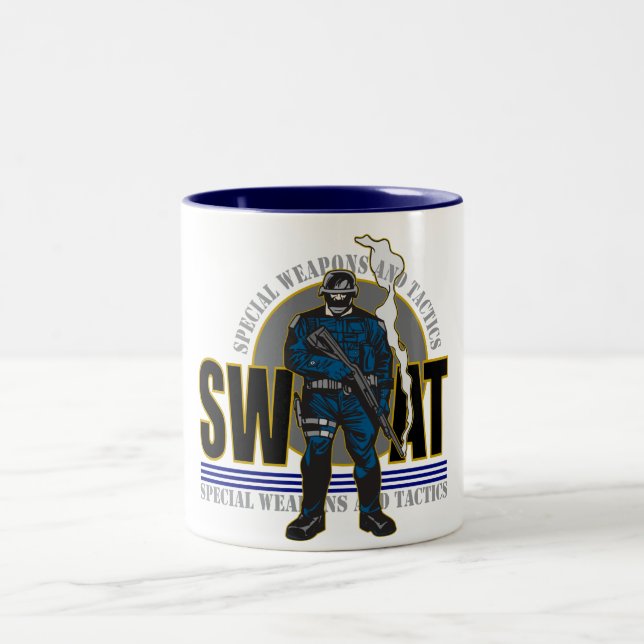 S.W.A.T. Attitude Two-Tone Coffee Mug (Center)