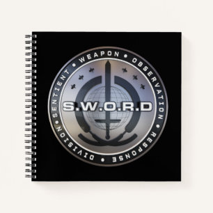S.W.O.R.D. Emblem Notebook