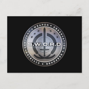 S.W.O.R.D. Emblem Postcard