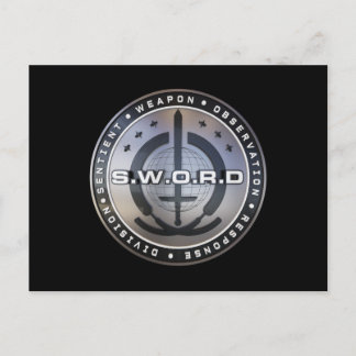 S.W.O.R.D. Emblem Postcard