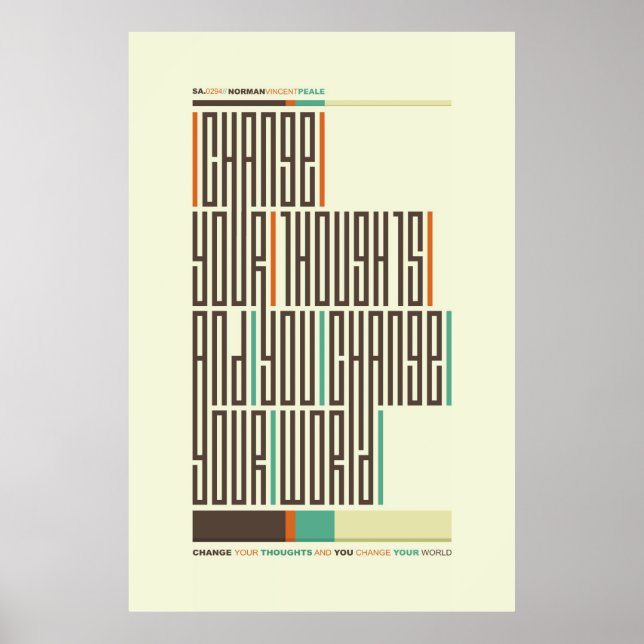 SA.0294 - Poster de typographie des citations de N (Devant)