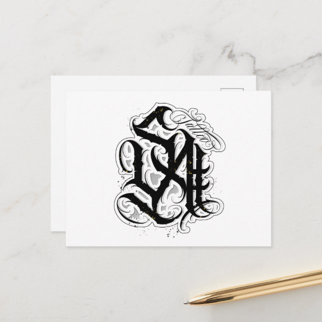 SA Chicano Letter Postcard (Front/Back In Situ)