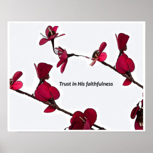 Sa fidélité - affiche inspirée de mur