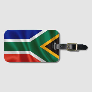 SA Flag  Luggage Tag