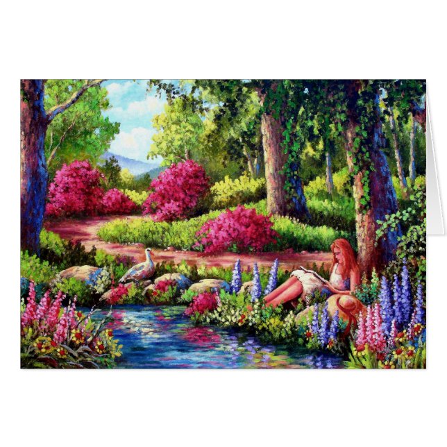 Sa lecture cachée (Devant horizontal)