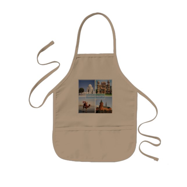 SA Saudi Arabia - Mosque of the Prophet in Medina Kids Apron (Front)