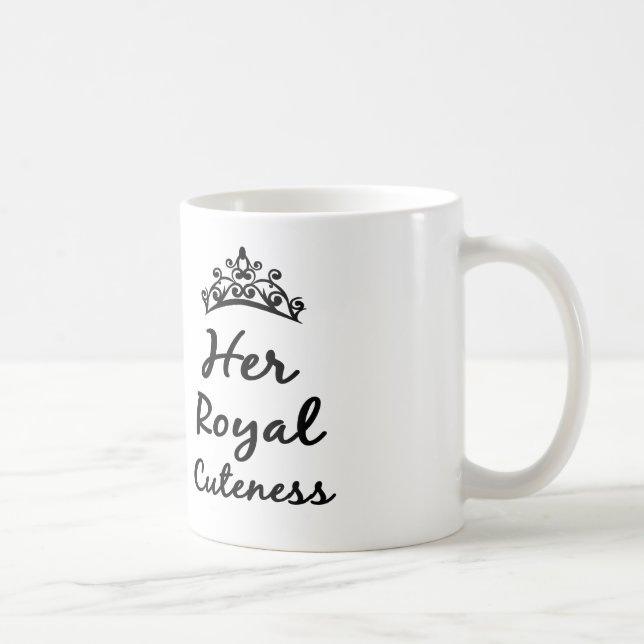 sa tasse royale de café ou de thé de princesse de (Droite)