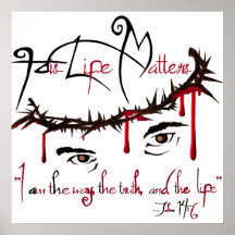 Sa vie compte Poster chrétien