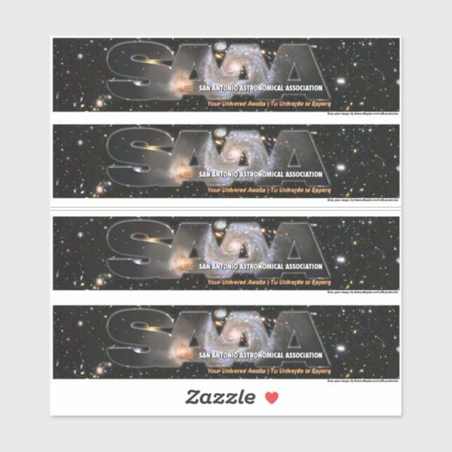 SAAA logo stickers (Feuille)