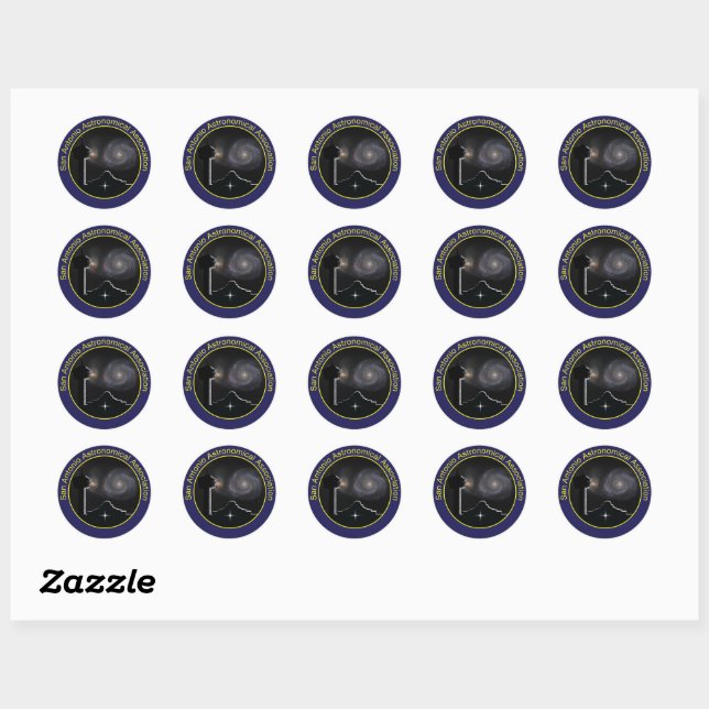 SAAA small logo stickers (Sheet)