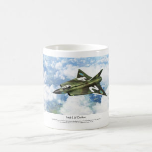 Saab 35 Draken  Coffee Mug