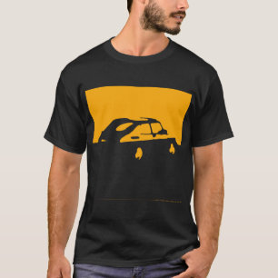 Saab 900, 1990 - Yellow on charcoal   T-Shirt