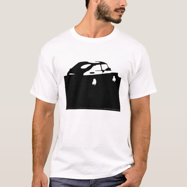 Saab 900 SPG/Aero - in black for lighter shirt (Front)