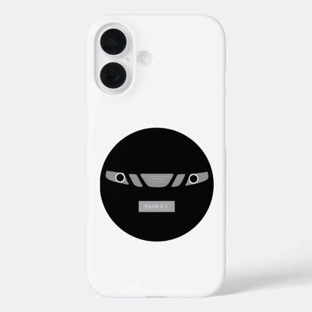 Saab 9-3 Phone Case (Back)