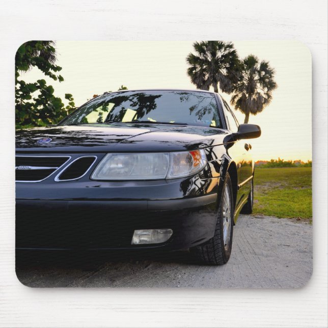 Saab 9-5 Arc SportWagon 2005 in Florida Sunset Mouse Pad (Front)
