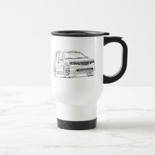 saab 9-7X Aero 2008 Travel Mug