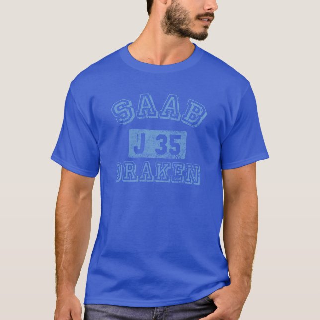 Saab Draken Fighter Jet t-shirt (Front)