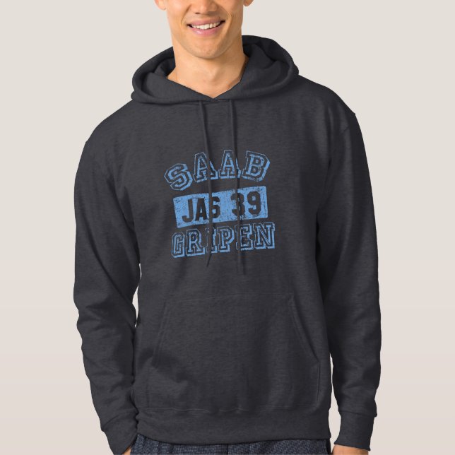 Saab Gripen - BLUE Hoodie (Front)