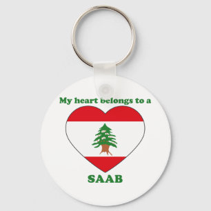 Saab Keychain