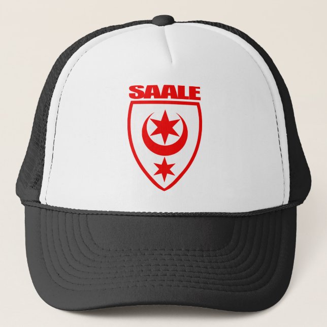 Saale (Halle) Trucker Hat (Front)