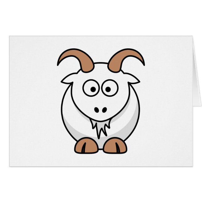 Saanen Goat (Front Horizontal)