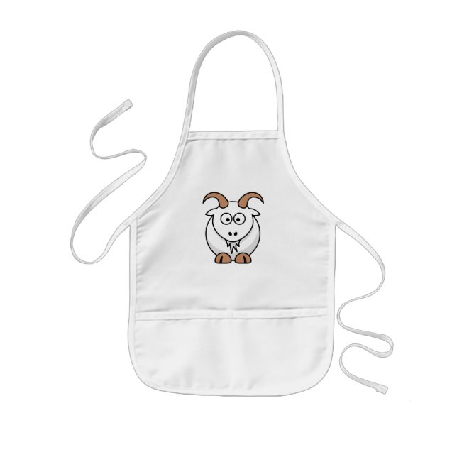 Saanen Goat Kids Apron (Front)