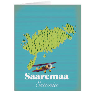 Saaremaa Estonia map
