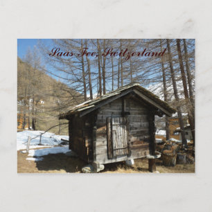 Saas Fee Postcard