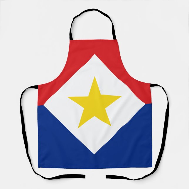 Saba Flag Apron (Front)