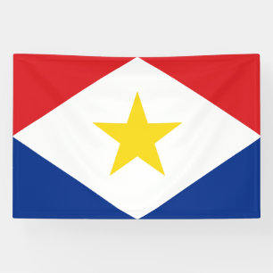 Saba Flag Banner