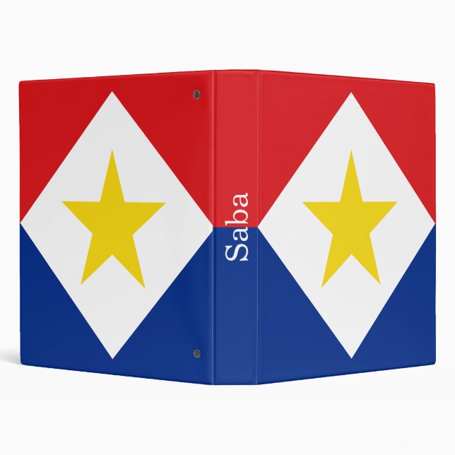Saba Flag Binder (Background)