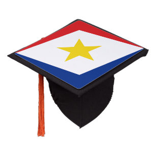 Saba Flag Graduation Cap Topper