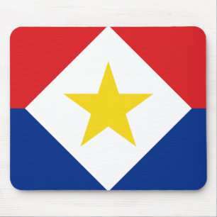 Saba Flag Mouse Pad