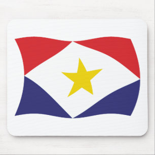 Saba Flag Mousepad